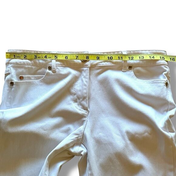J McLaughlin White Classic Skinny Jeans Size 8 - Picture 4 of 10
